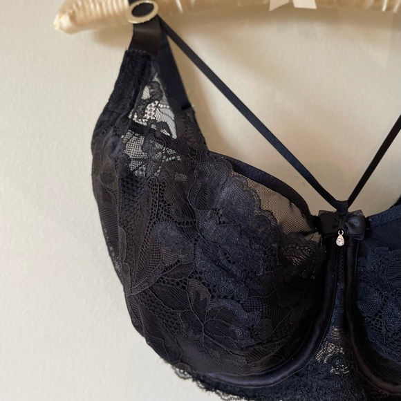 32K Lace Sling Cage Bra - Picture 3 of 9